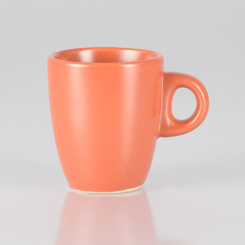 Tasse espresso 'Casa Dolce' terracotta en gres - L'Incroyable